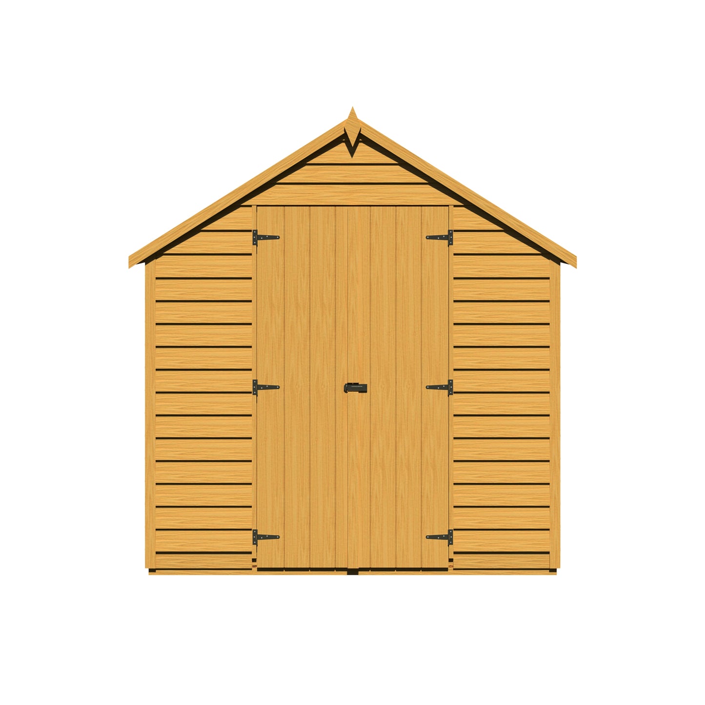 Shire Overlap 8x6 Double Door Value