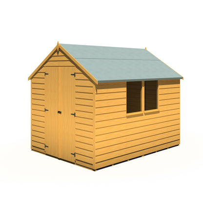 Shire Overlap 8x6 Double Door Value With Window