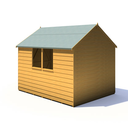Shire Overlap 8x6 Double Door Value With Window