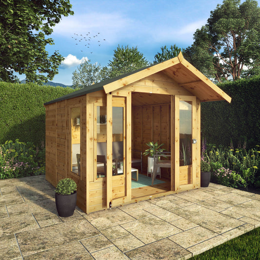 Mercia 8 x 8 Premium Sussex Summerhouse