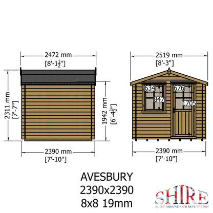 Shire Avesbury 8x8