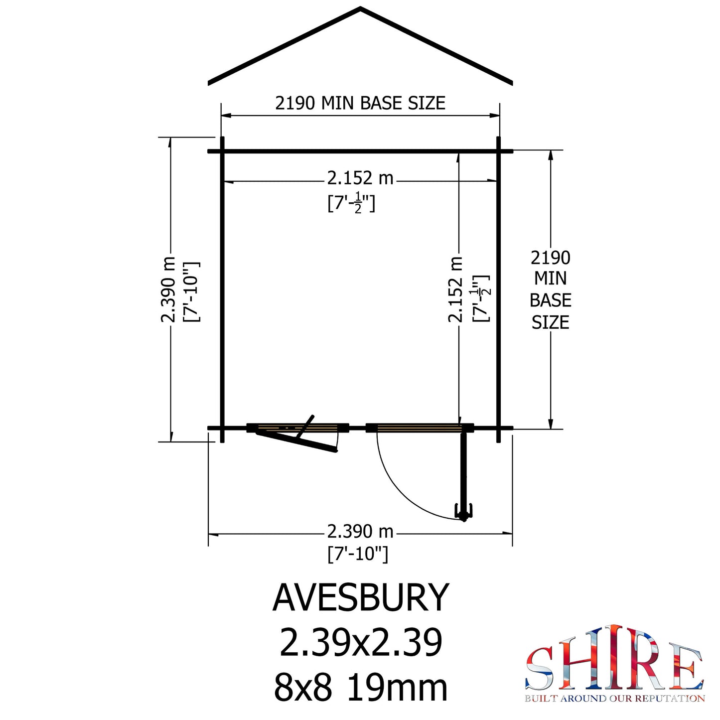 Shire Avesbury 8x8