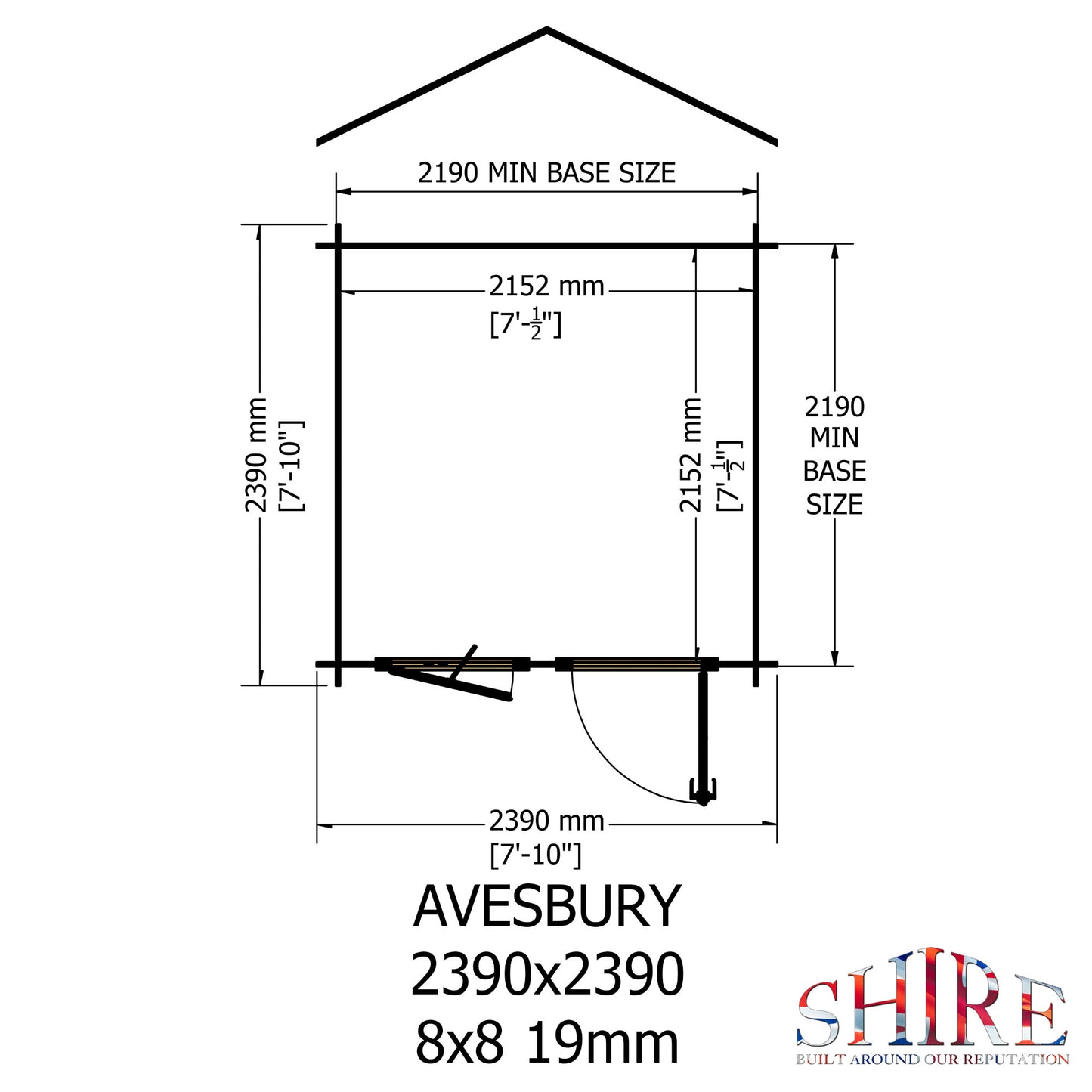 Shire Avesbury 8x8