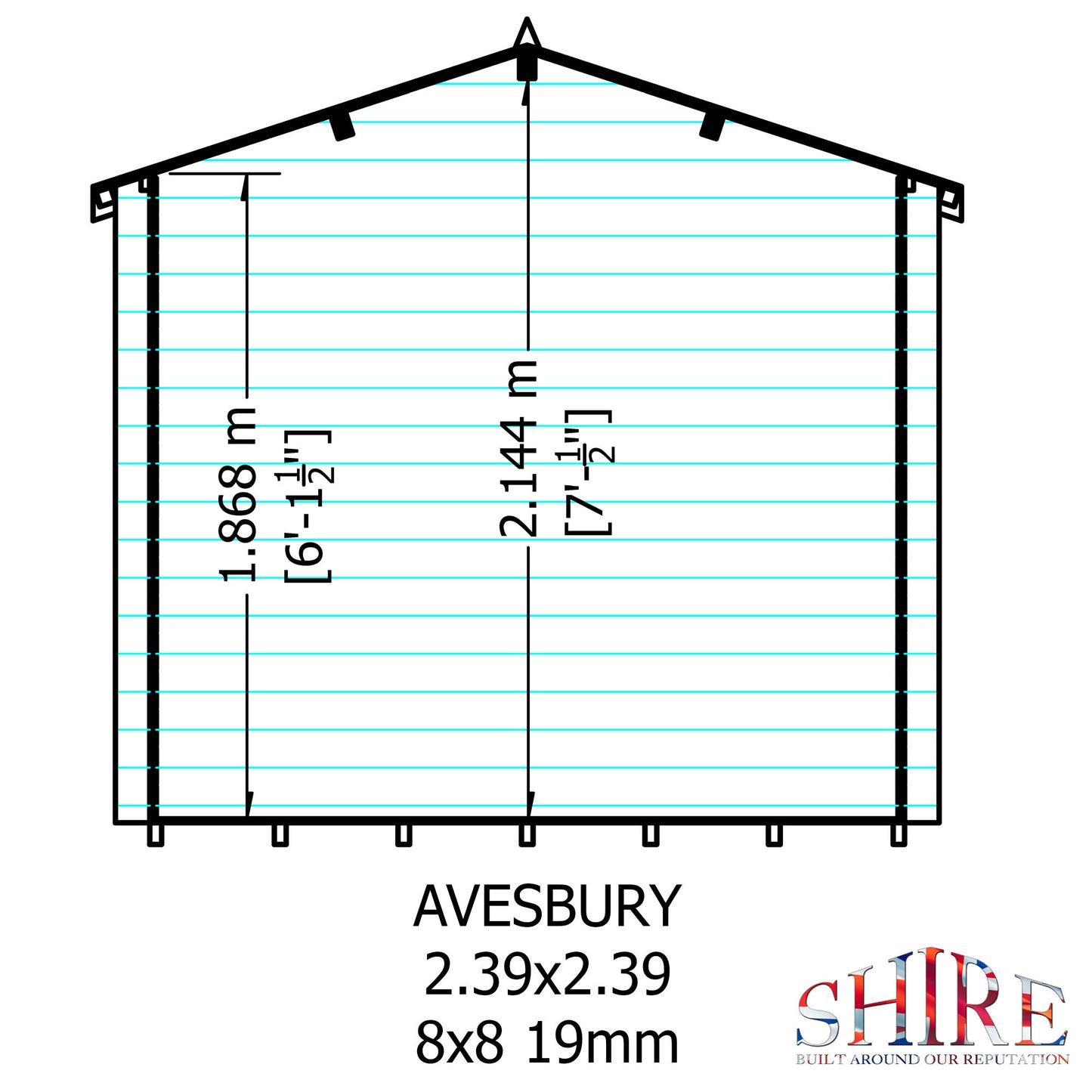 Shire Avesbury 8x8