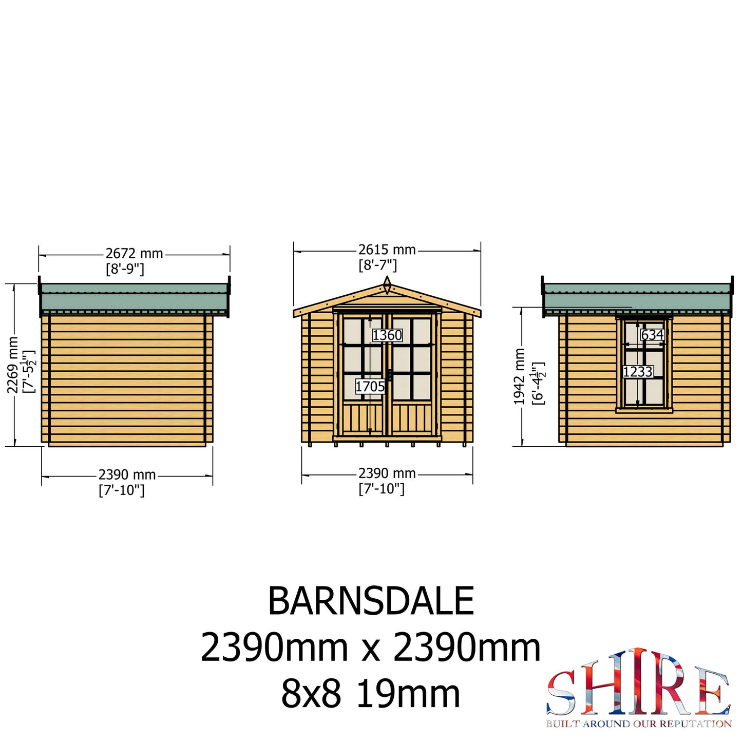 Shire Barnsdale 8x8