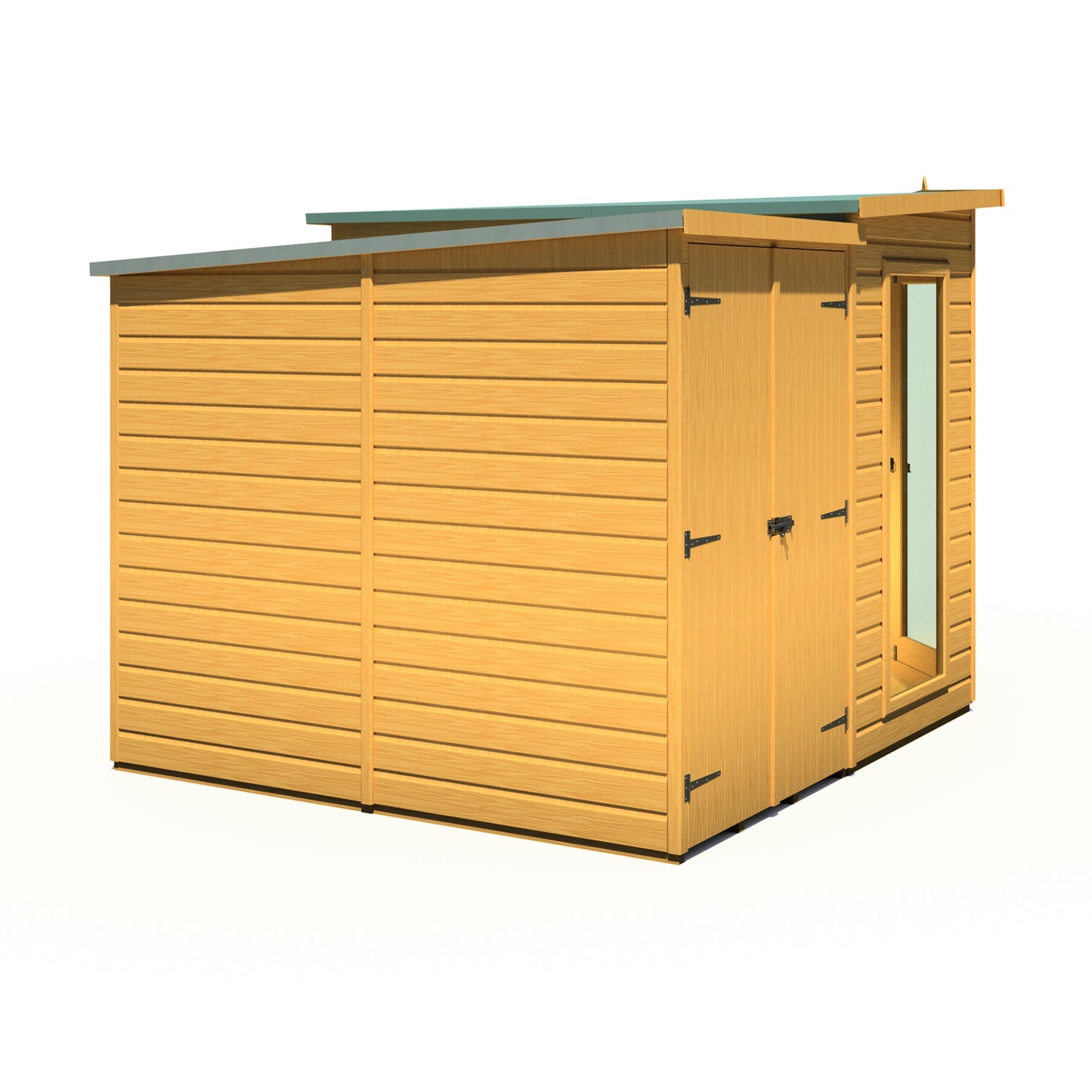 Shire Barclay With Side Shed	8 x 12