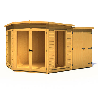 Shire Barclay With Side Shed	8 x 12