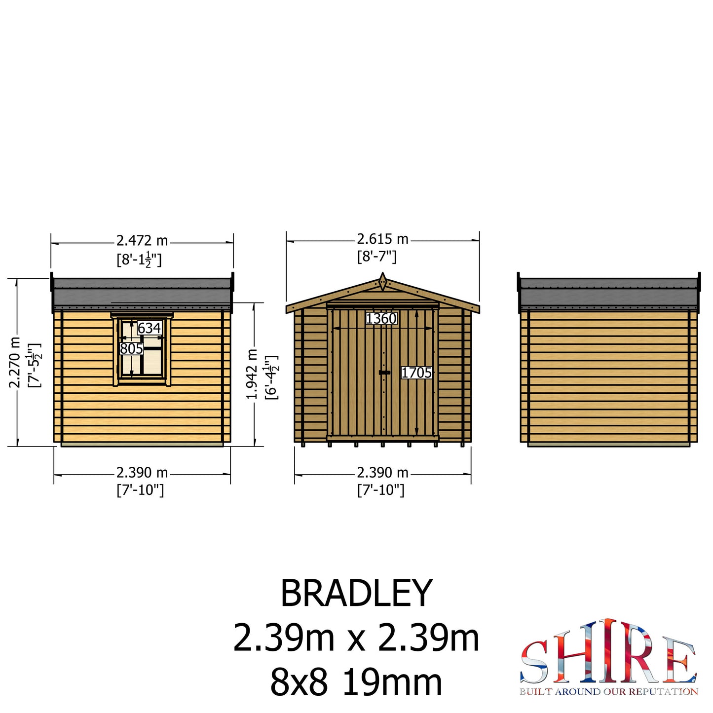 Shire Bradley 8x8