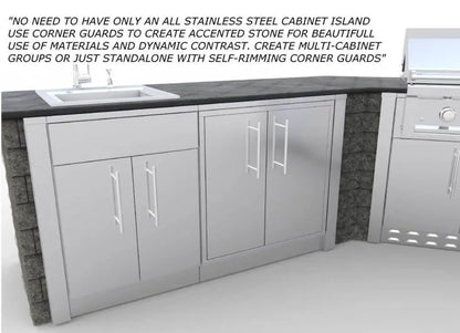 Sunstone 3″ Left End Corner Guard Panel