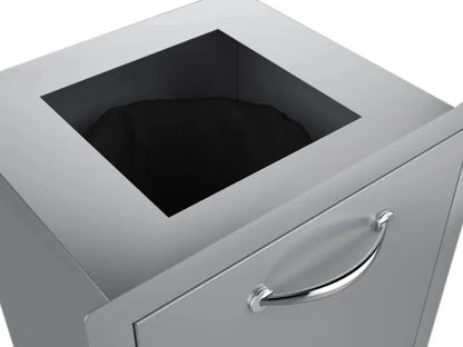 Sunstone 20” Stainless Steel Trash Drawer with Optional Top Punch-Out