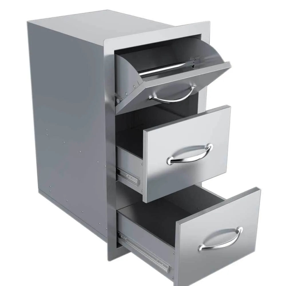 Sunstone Flush Drawer & Paper Holder Combo