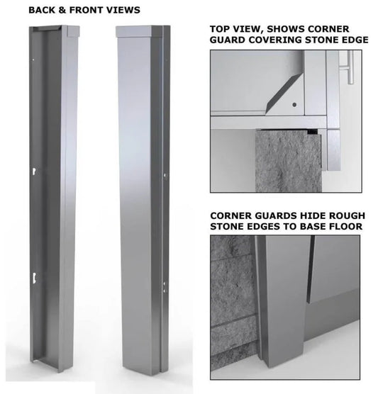 Sunstone 3″ Left End Corner Guard Panel