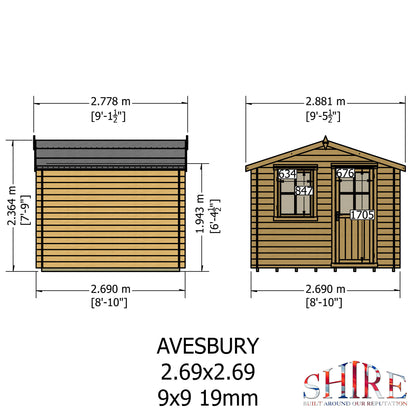 Shire Avesbury 9x9