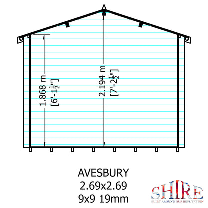 Shire Avesbury 9x9