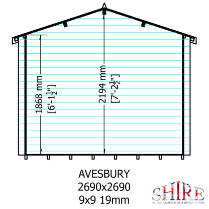 Shire Avesbury 9x9