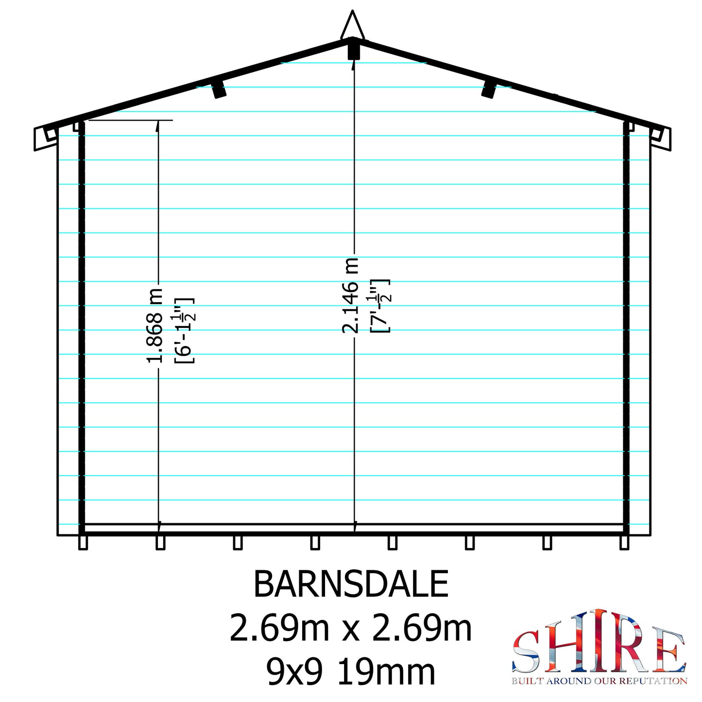 Shire Barnsdale 9x9