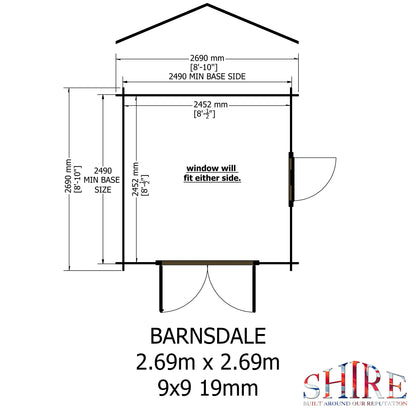 Shire Barnsdale 9x9