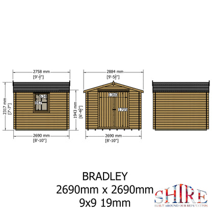 Shire Bradley 9x9