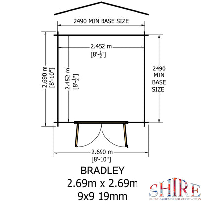 Shire Bradley 9x9