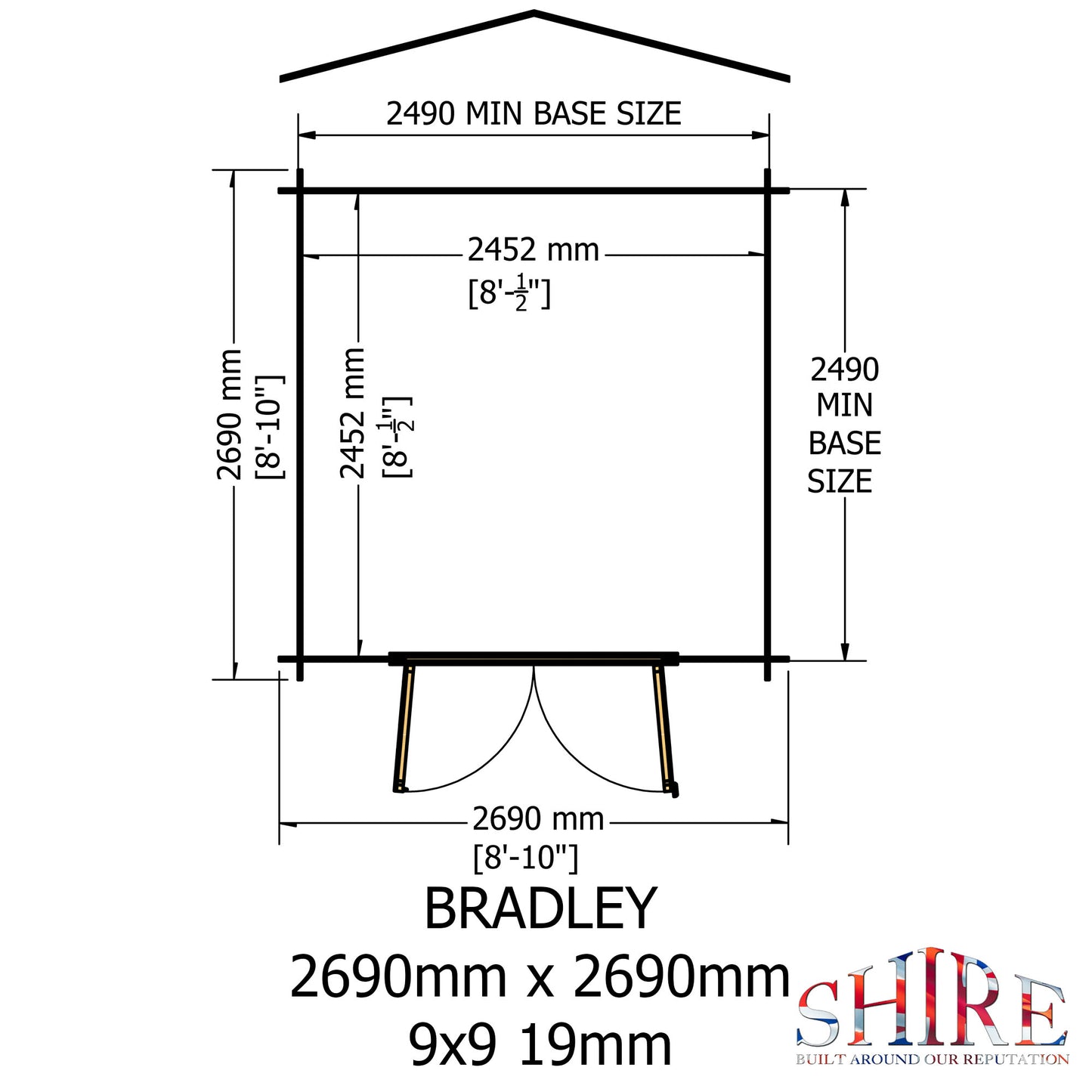 Shire Bradley 9x9