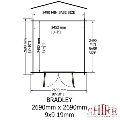 Shire Bradley 9x9