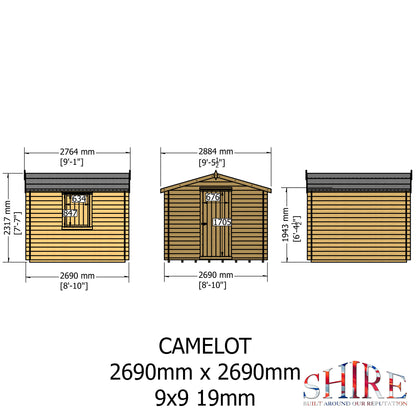 Shire Camelot 9x9