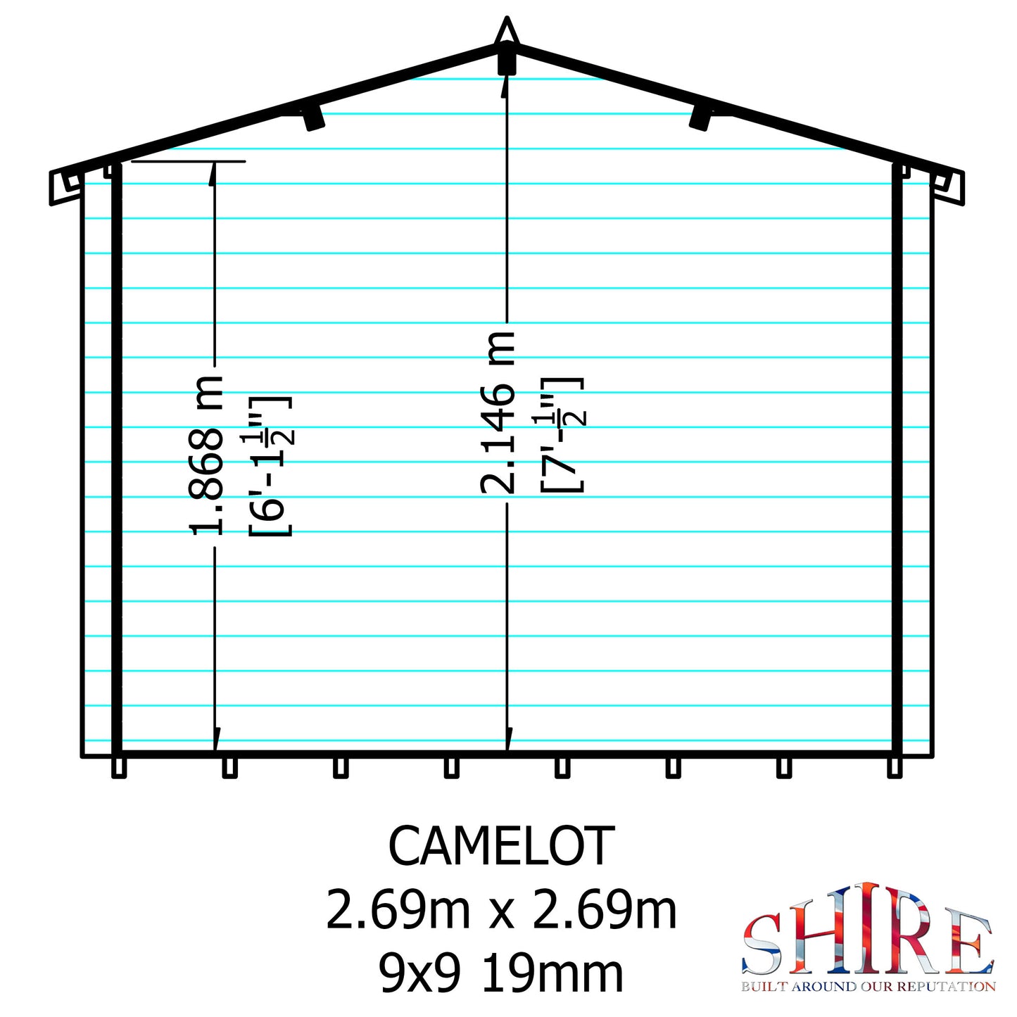 Shire Camelot 9x9