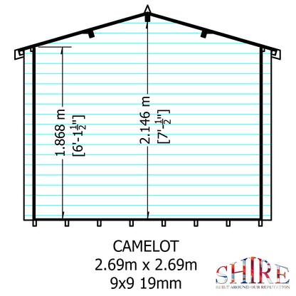 Shire Camelot 9x9