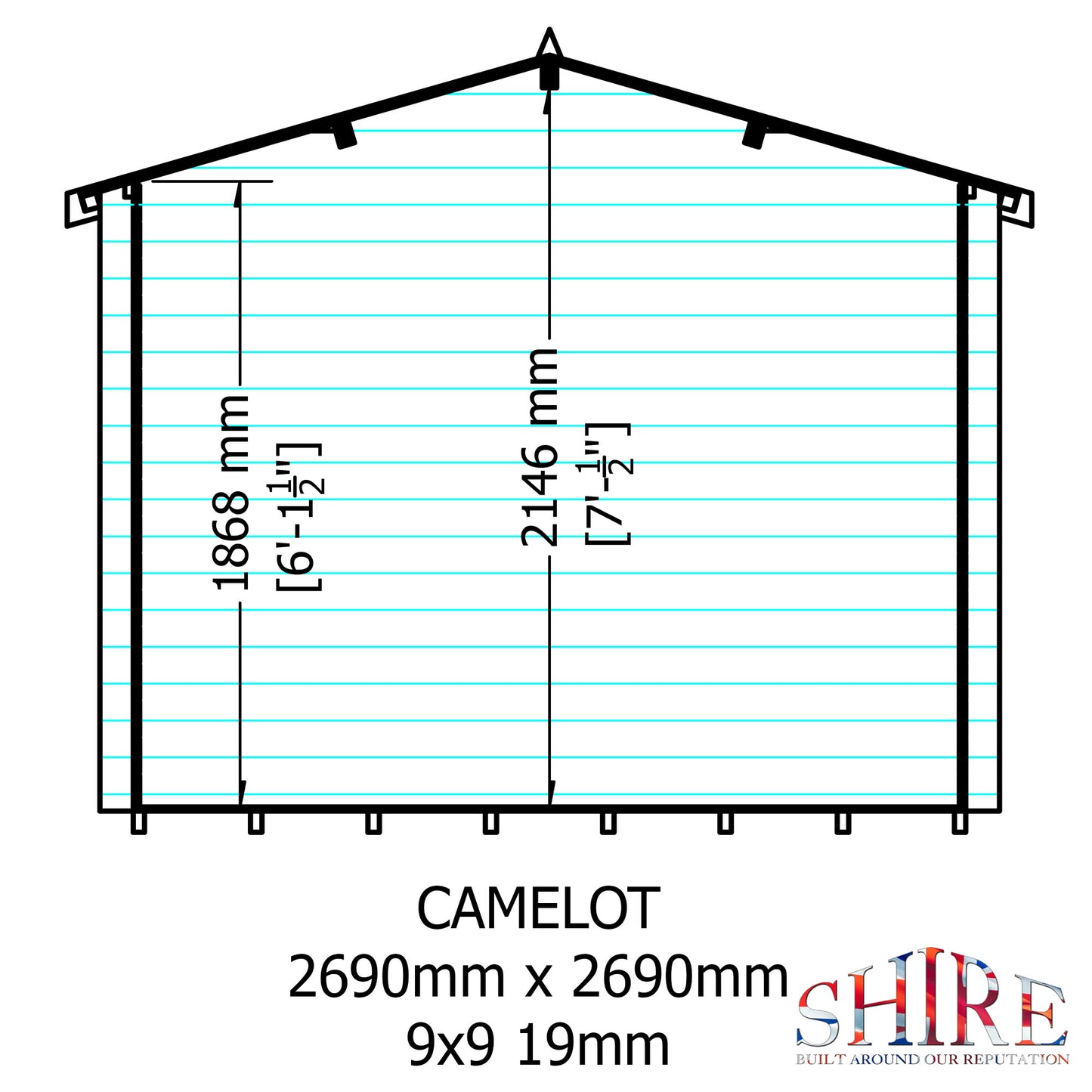 Shire Camelot 9x9