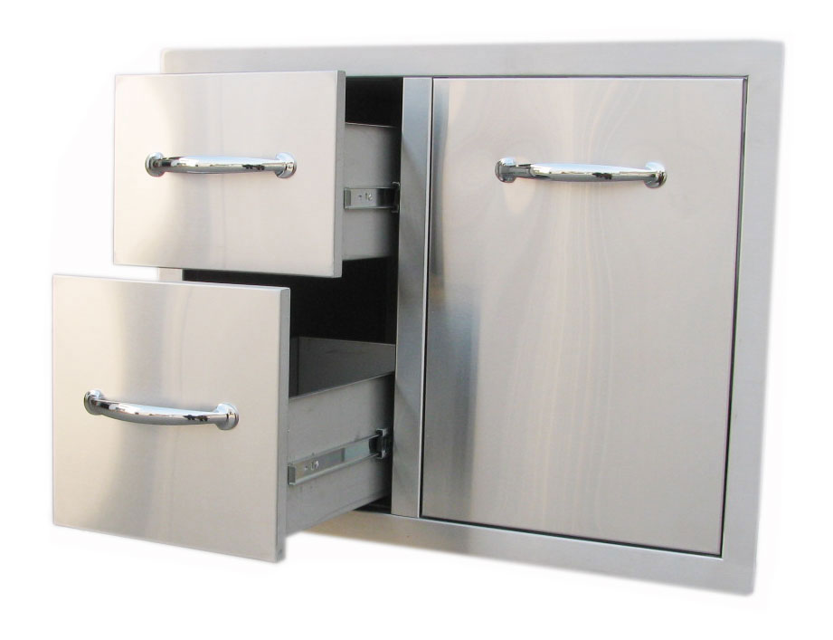 Sunstone Tank Tray Double Drawer Combo