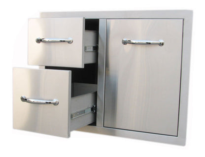 Sunstone Tank Tray Double Drawer Combo