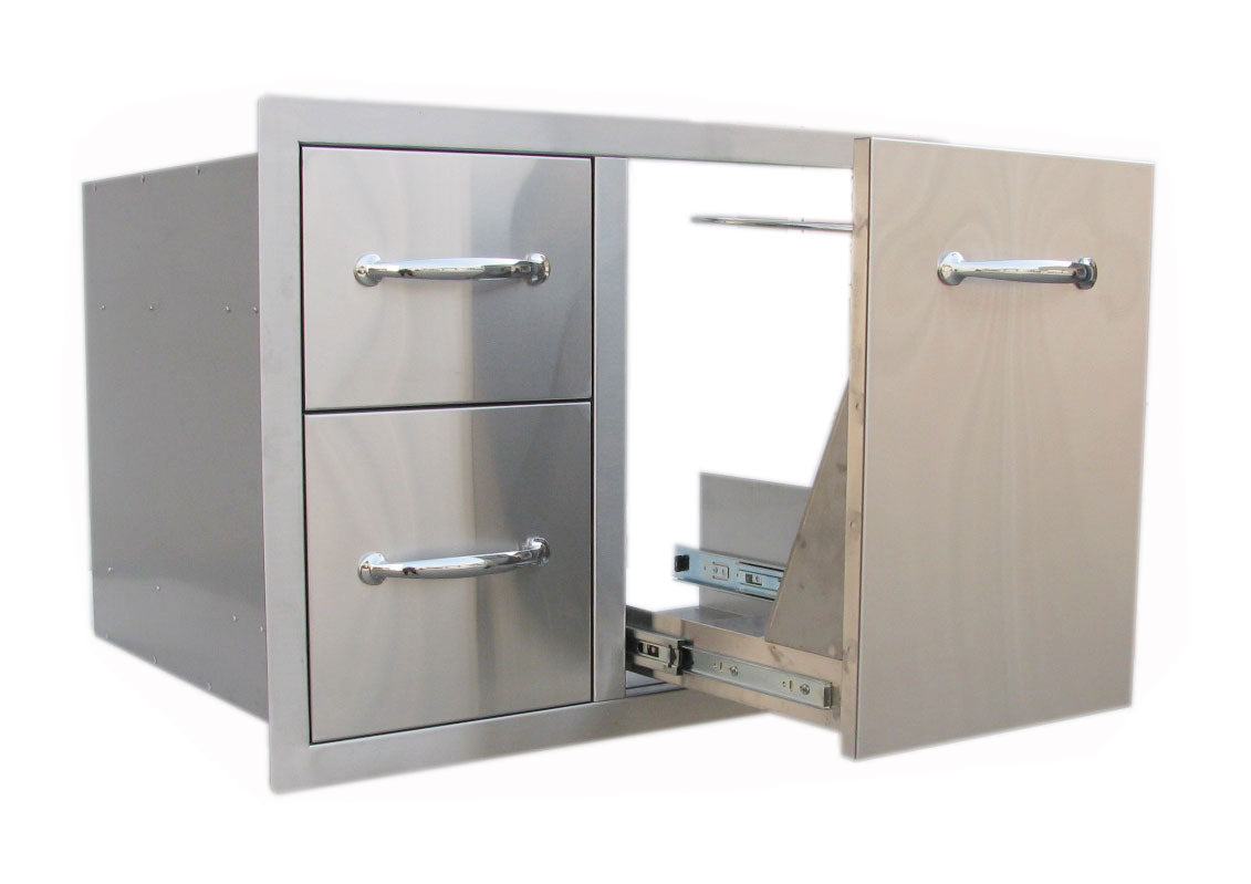 Sunstone Tank Tray Double Drawer Combo