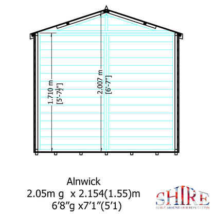 Shire Alnwick 7x7