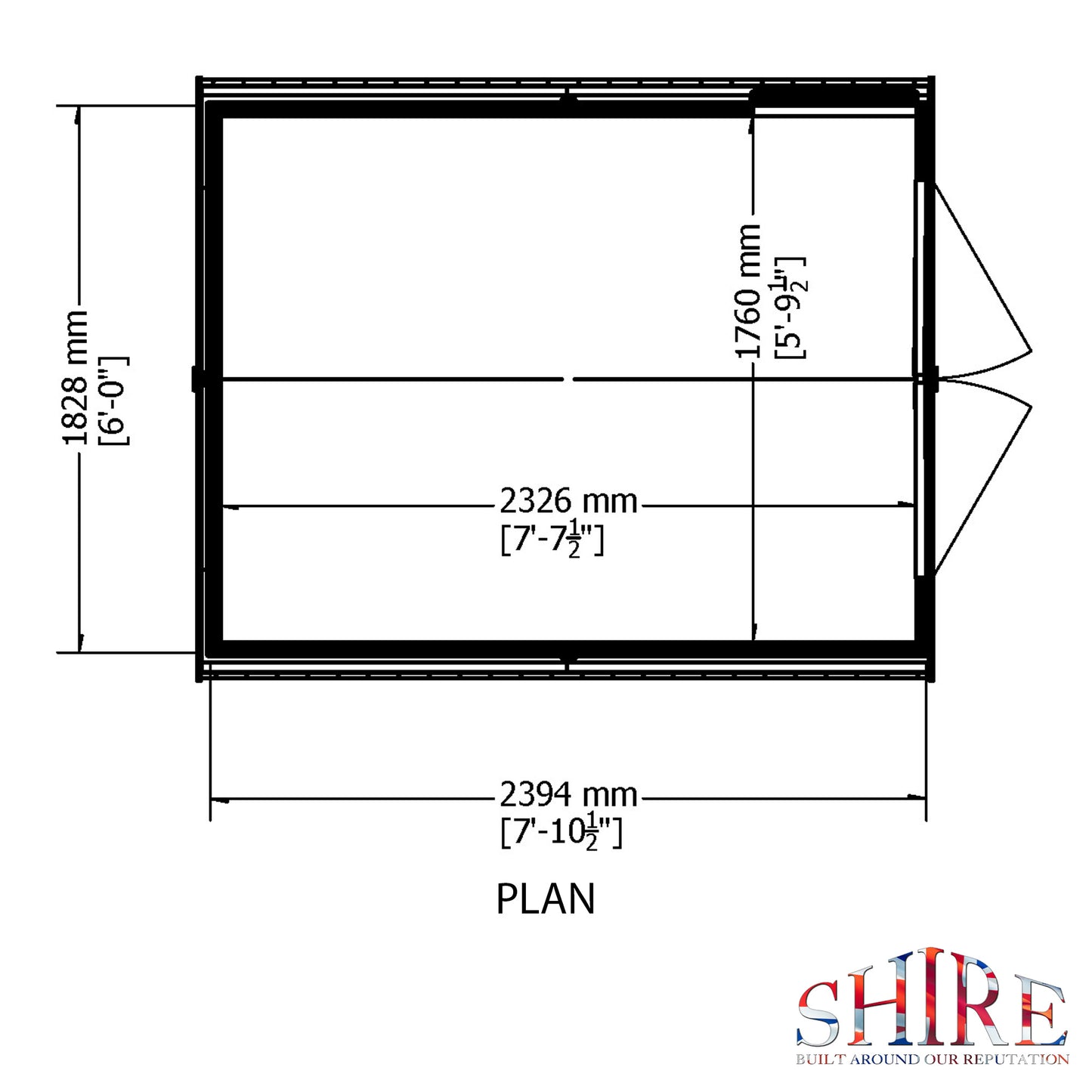 Shire Warwick DD 8x6
