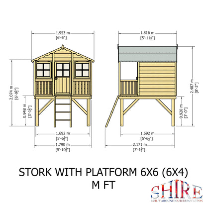 Shire Stork + platform