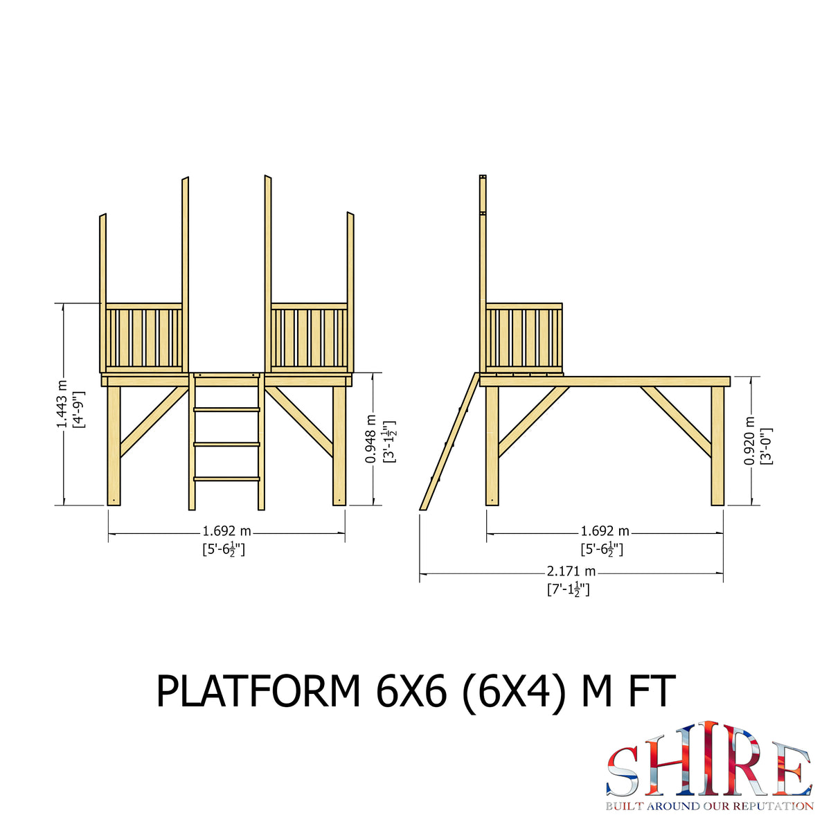 Shire Stork + platform
