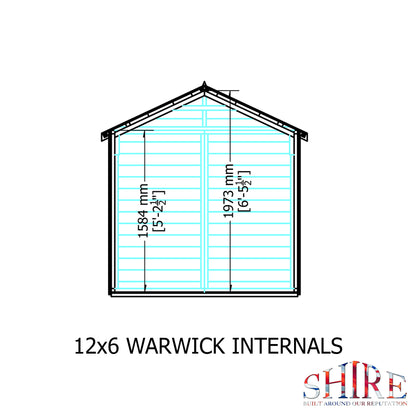 Shire Warwick DD 12x6