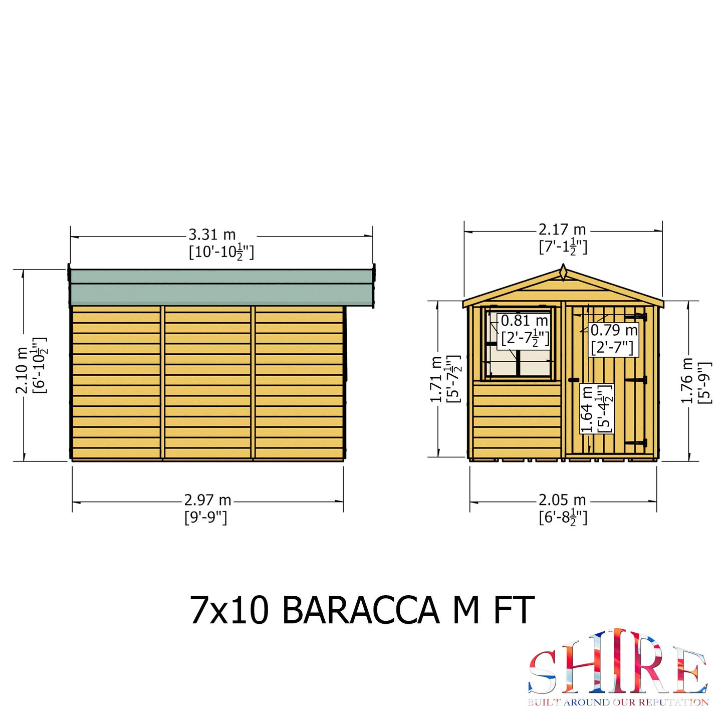 Shire Barraca 7 x 10