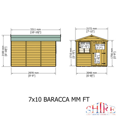 Shire Barraca 7 x 10