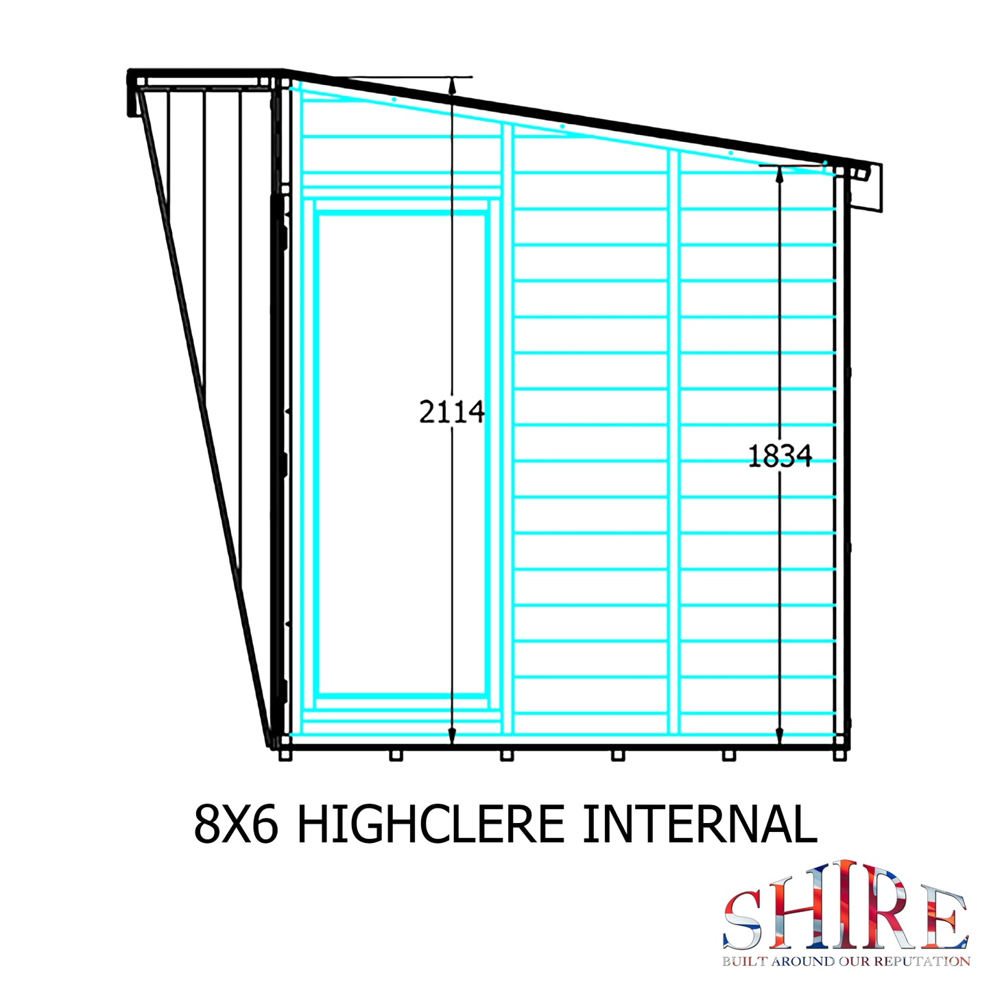 Shire Highclere 8x6G