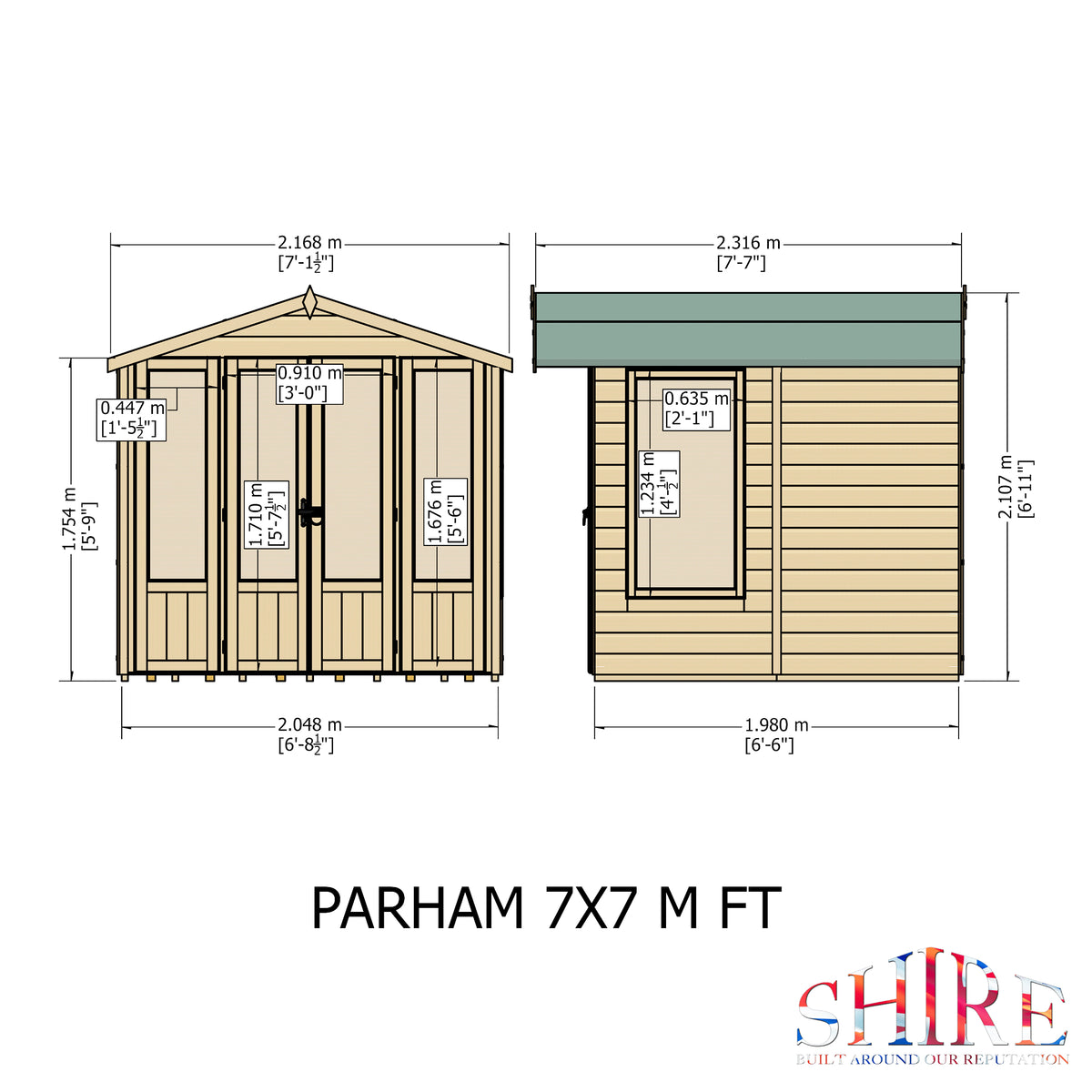 Shire Parham 7x7