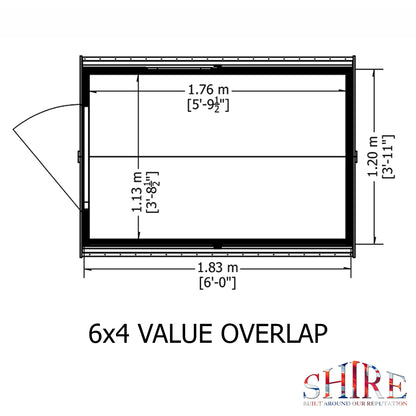 Shire Overlap 6x4 Value