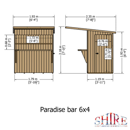 Shire Bar Pent 6x4