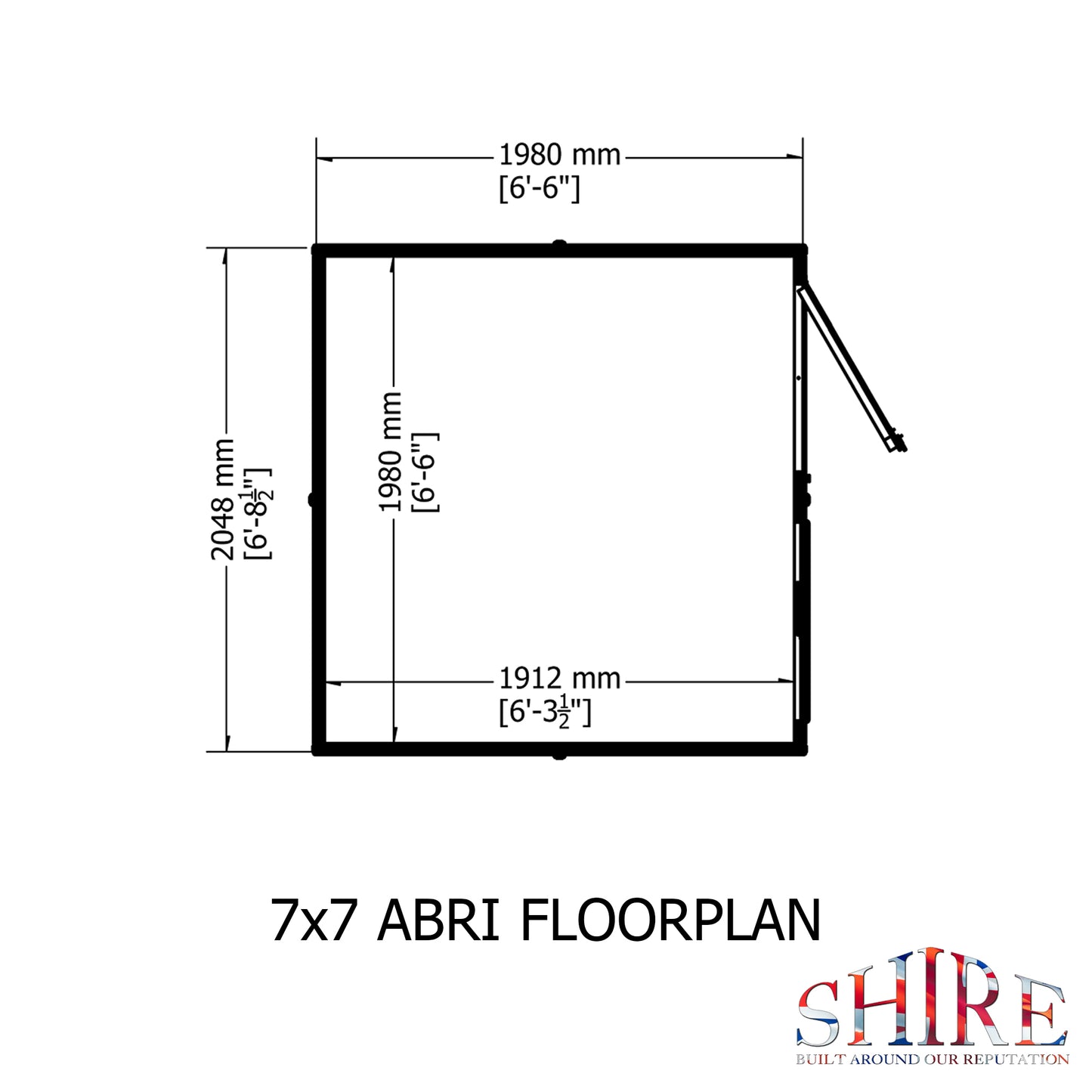 Shire Abri 7 x 7