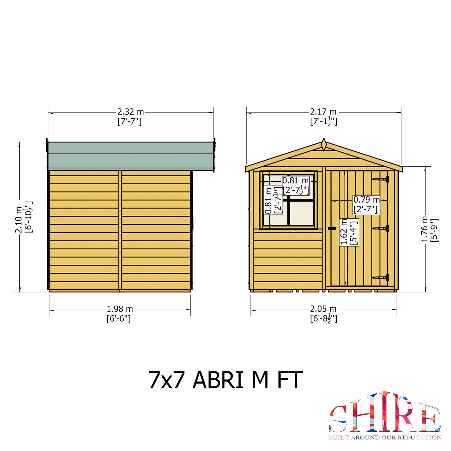 Shire Abri 7 x 7