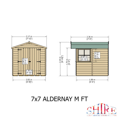 Shire Alderney 7 x 7