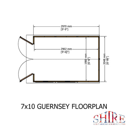 Shire Guernsey 7 x 10