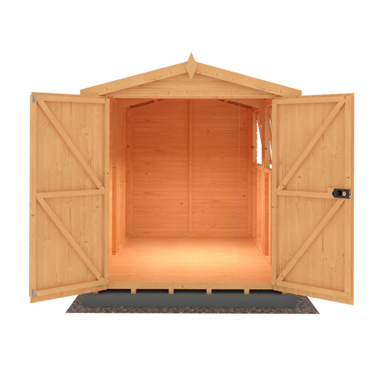 Shire Atlas 10x6 Double Door Shiplap