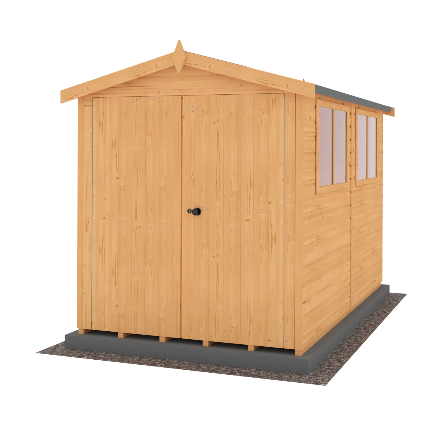 Shire Atlas 10x6 Double Door Loglap