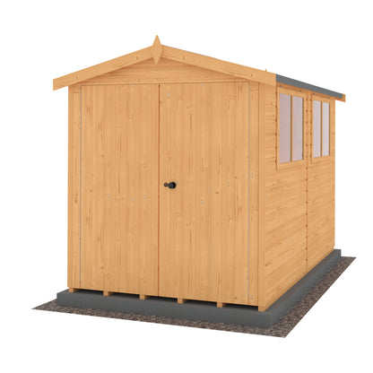 Shire Atlas 10x6 Double Door Shiplap